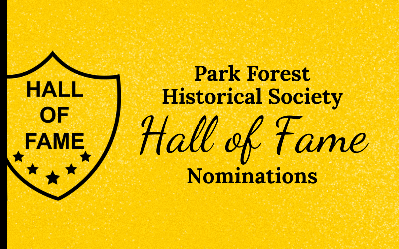 2026 Park Forest Hall of Fame Nominations Being Accepted